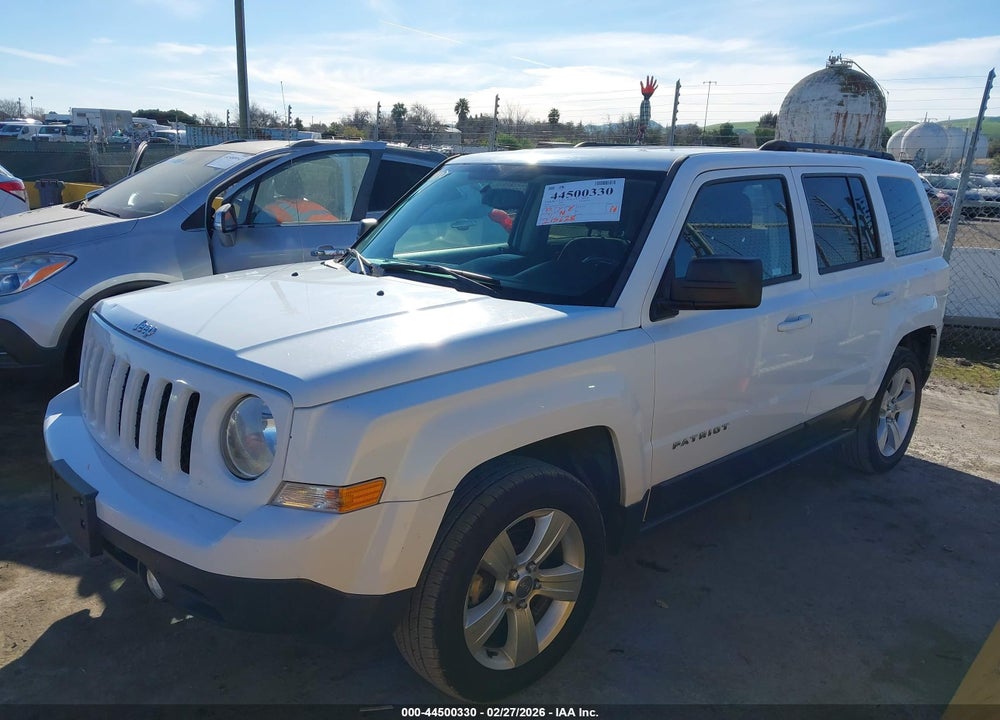 2016 JEEP PATRIOT LATITUDE VIN: 1C4NJPFA0GD792469