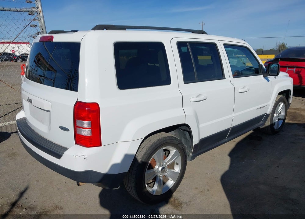 2016 JEEP PATRIOT LATITUDE VIN: 1C4NJPFA0GD792469