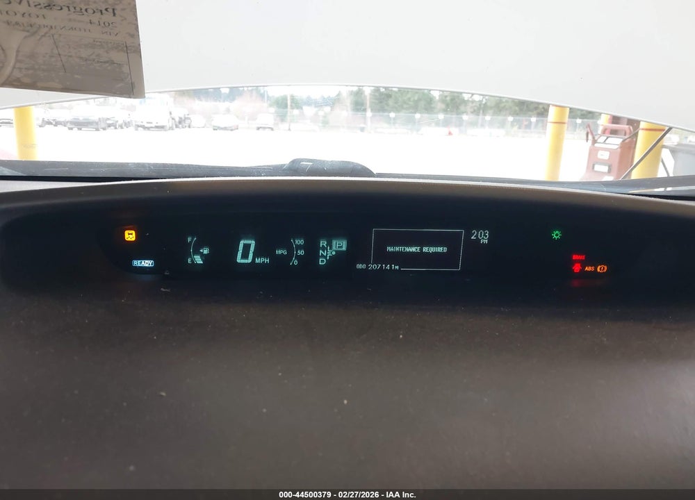 2014 TOYOTA PRIUS FIVE/FOUR/THREE/TWO VIN: JTDKN3DU2E1820087