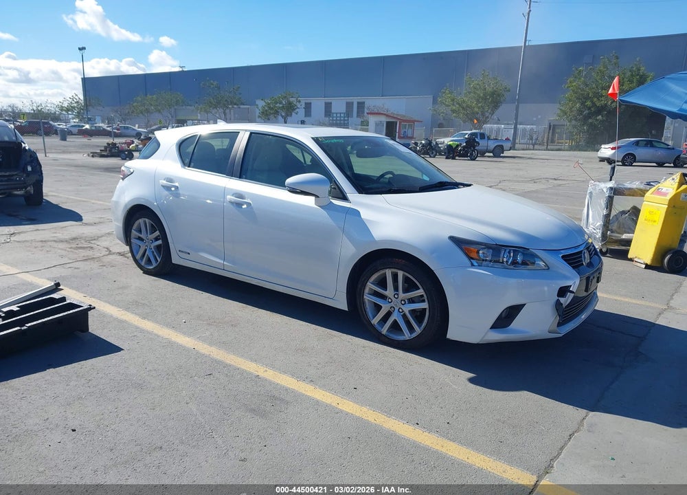 2014 LEXUS CT 200H VIN: JTHKD5BH6E2188045