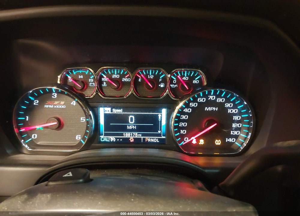 2017 CHEVROLET SILVERADO 1500 2LZ VIN: 3GCUKSEC3HG136043