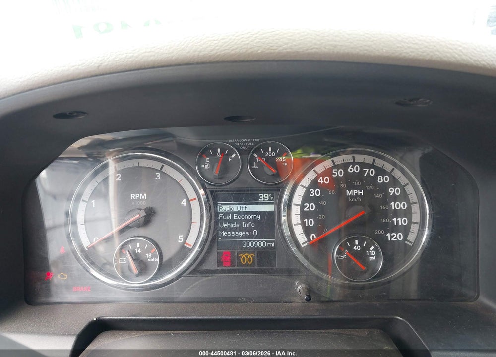 2010 DODGE RAM 3500 ST VIN: 3D73Y3CL2AG113674