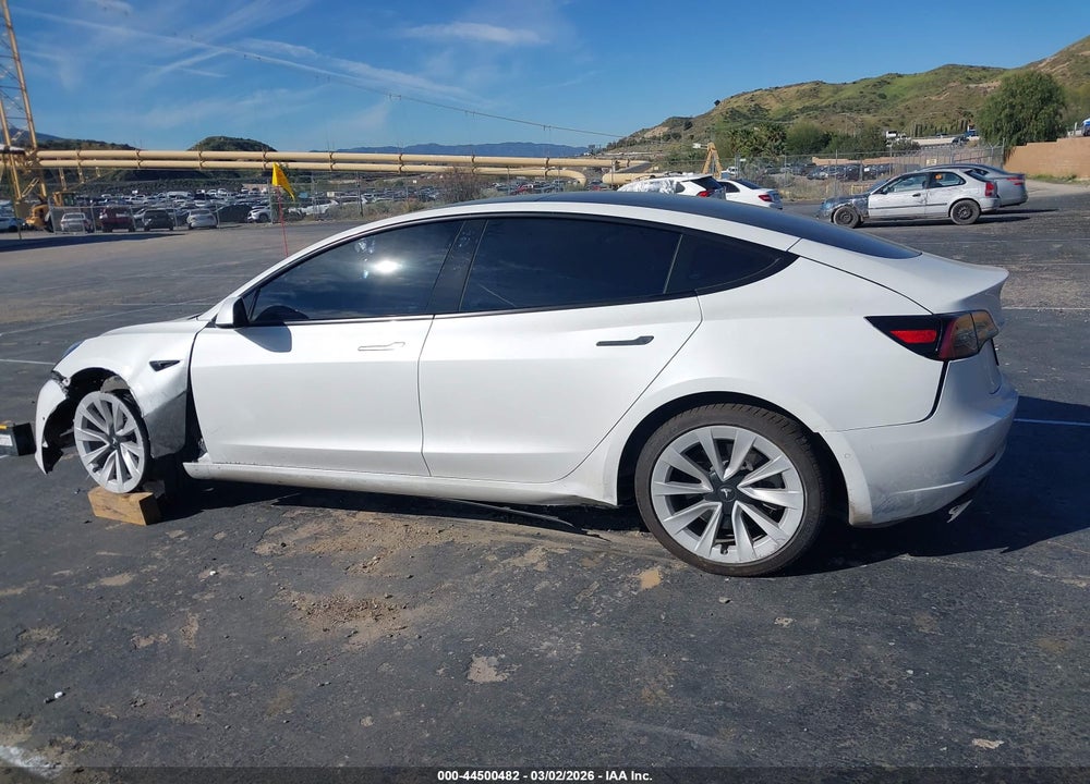 2021 TESLA MODEL 3 LONG RANGE DUAL MOTOR ALL-WHEEL DRIVE VIN: 5YJ3E1EB2MF075949