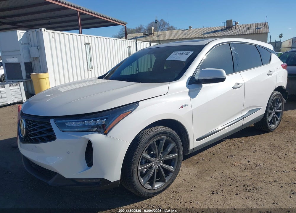 2025 ACURA RDX A-SPEC PACKAGE VIN: 5J8TC2H60SL002813