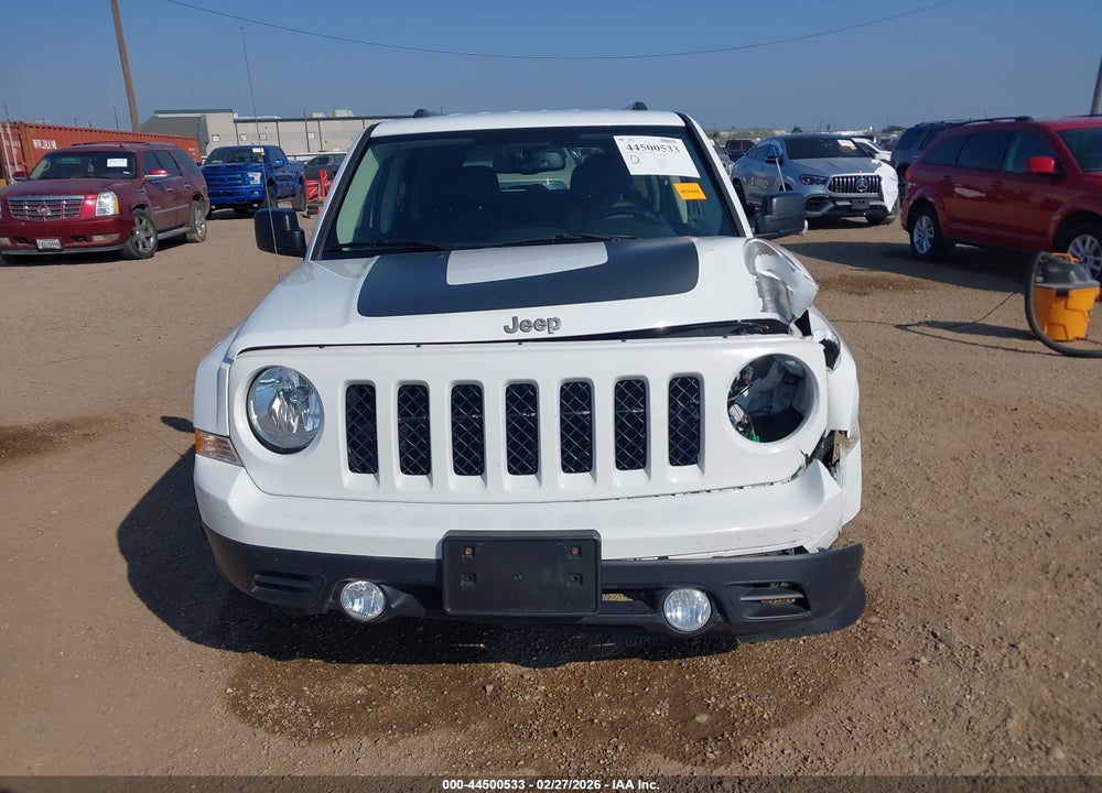 2017 JEEP PATRIOT SPORT SE FWD VIN: 1C4NJPBA6HD134176