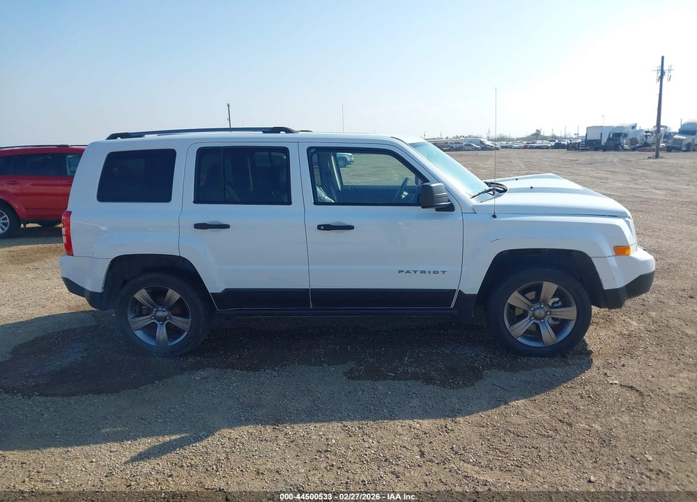 2017 JEEP PATRIOT SPORT SE FWD VIN: 1C4NJPBA6HD134176