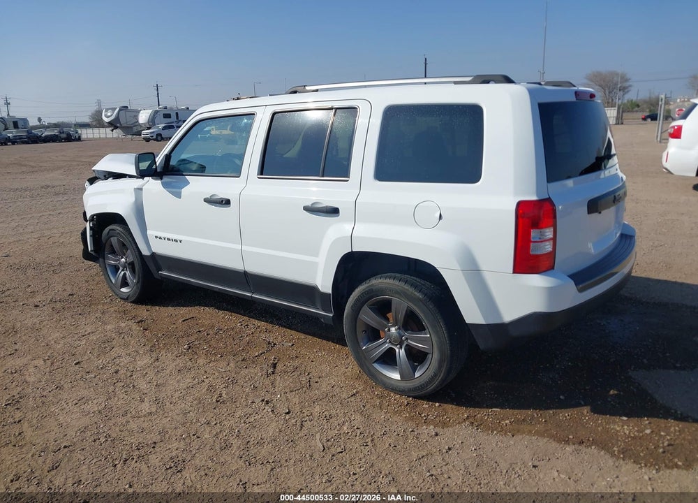 2017 JEEP PATRIOT SPORT SE FWD VIN: 1C4NJPBA6HD134176