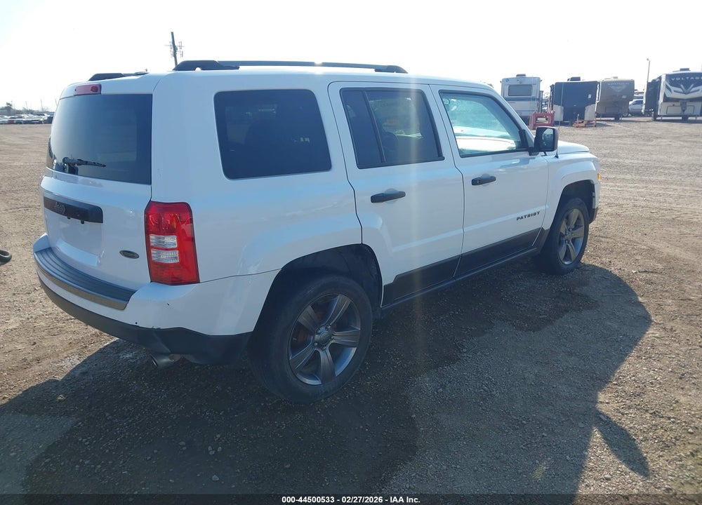 2017 JEEP PATRIOT SPORT SE FWD VIN: 1C4NJPBA6HD134176