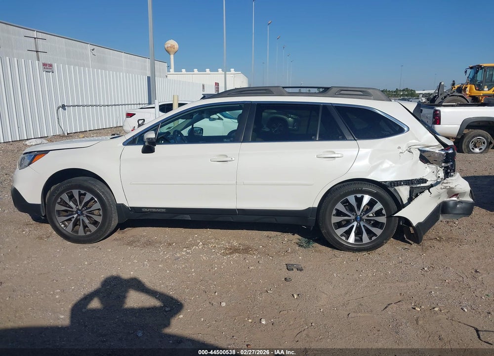 2017 SUBARU OUTBACK 3.6R LIMITED VIN: 4S4BSENC4H3380517