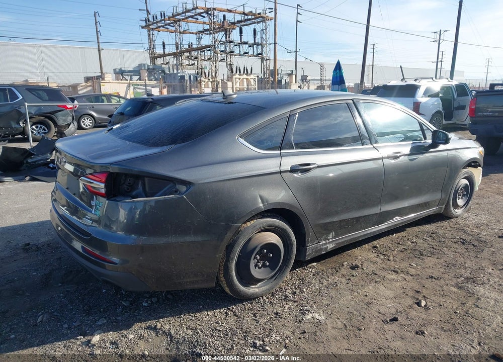 2019 FORD FUSION SE VIN: 3FA6P0HD5KR114596