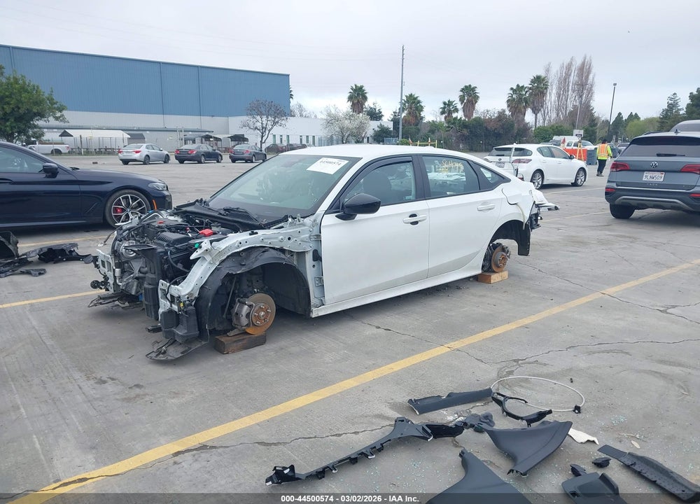 2022 HONDA CIVIC SPORT VIN: 2HGFE2F54NH588449