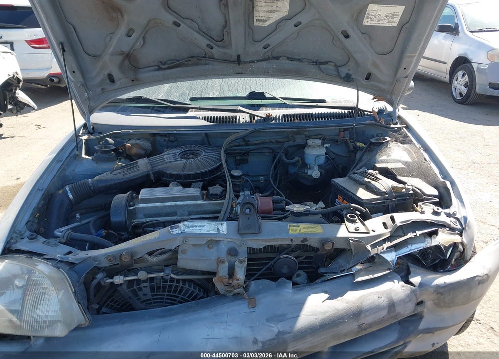 2000 CHEVROLET METRO VIN: 2C1MR2266Y6708841