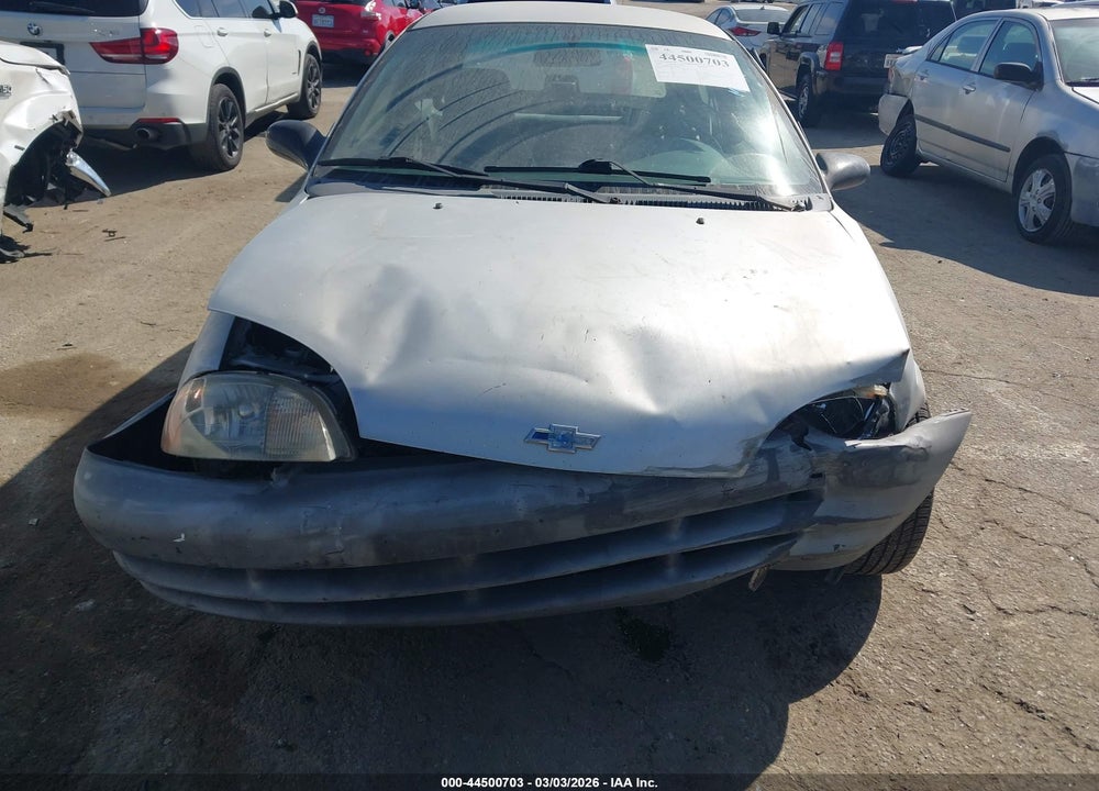 2000 CHEVROLET METRO VIN: 2C1MR2266Y6708841