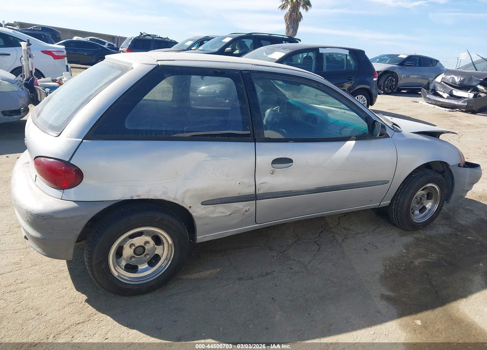 2000 CHEVROLET METRO VIN: 2C1MR2266Y6708841