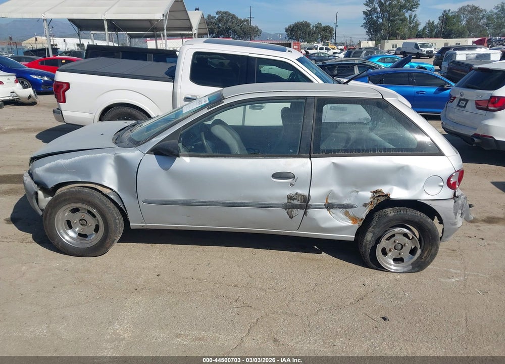 2000 CHEVROLET METRO VIN: 2C1MR2266Y6708841