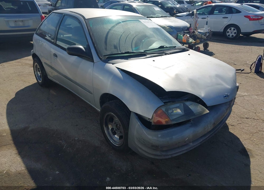 2000 CHEVROLET METRO VIN: 2C1MR2266Y6708841