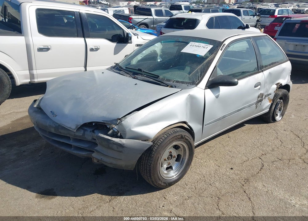 2000 CHEVROLET METRO VIN: 2C1MR2266Y6708841