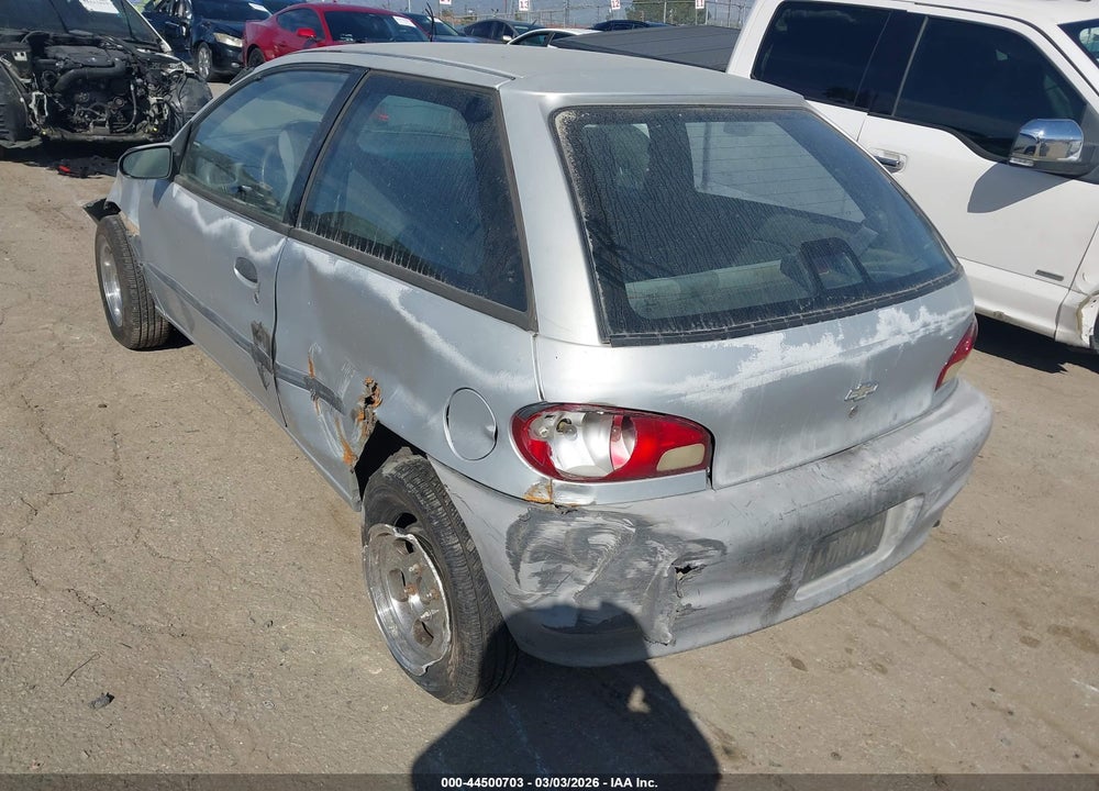 2000 CHEVROLET METRO VIN: 2C1MR2266Y6708841