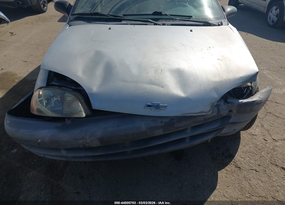 2000 CHEVROLET METRO VIN: 2C1MR2266Y6708841