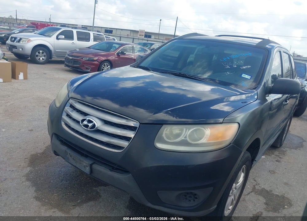2012 HYUNDAI SANTA FE GLS VIN: 5XYZG3AB0CG126314