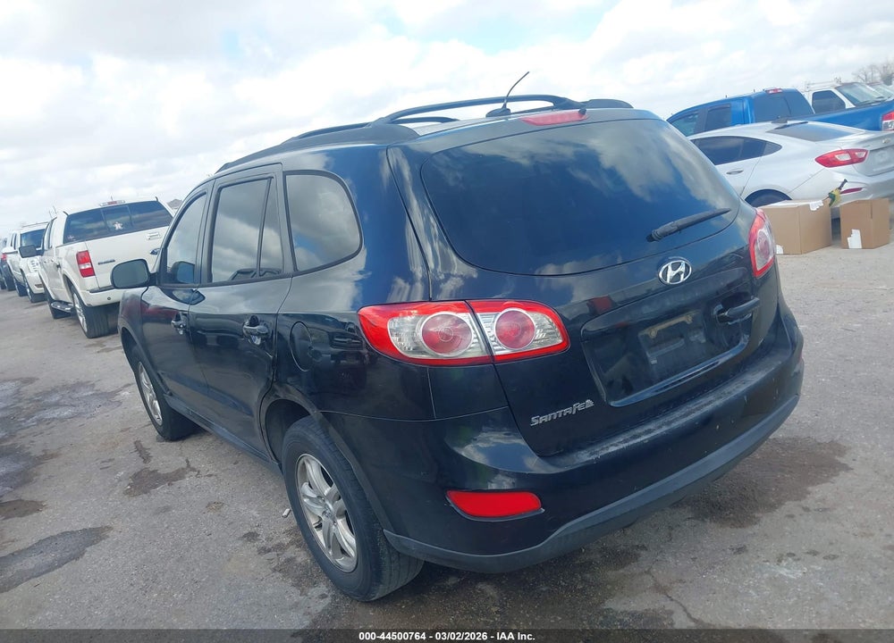 2012 HYUNDAI SANTA FE GLS VIN: 5XYZG3AB0CG126314