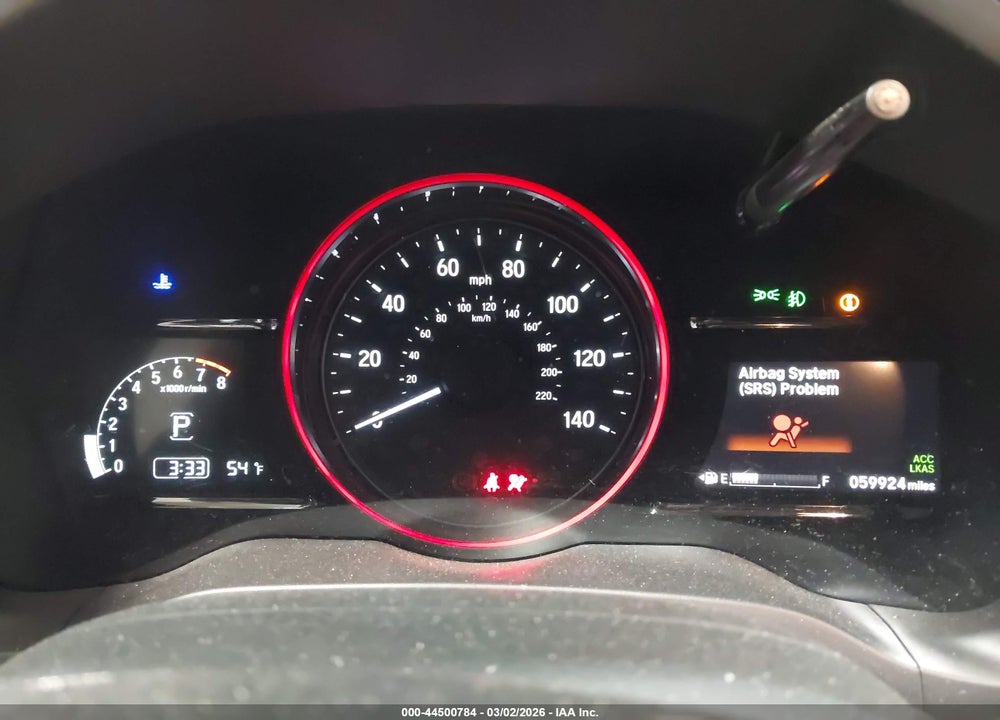 2022 HONDA HR-V AWD EX VIN: 3CZRU6H55NM743640
