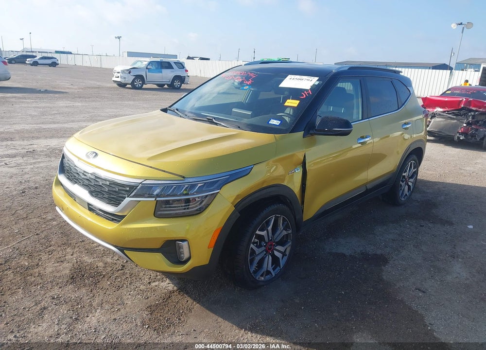 2021 KIA SELTOS SX TURBO VIN: KNDETCA24M7215179
