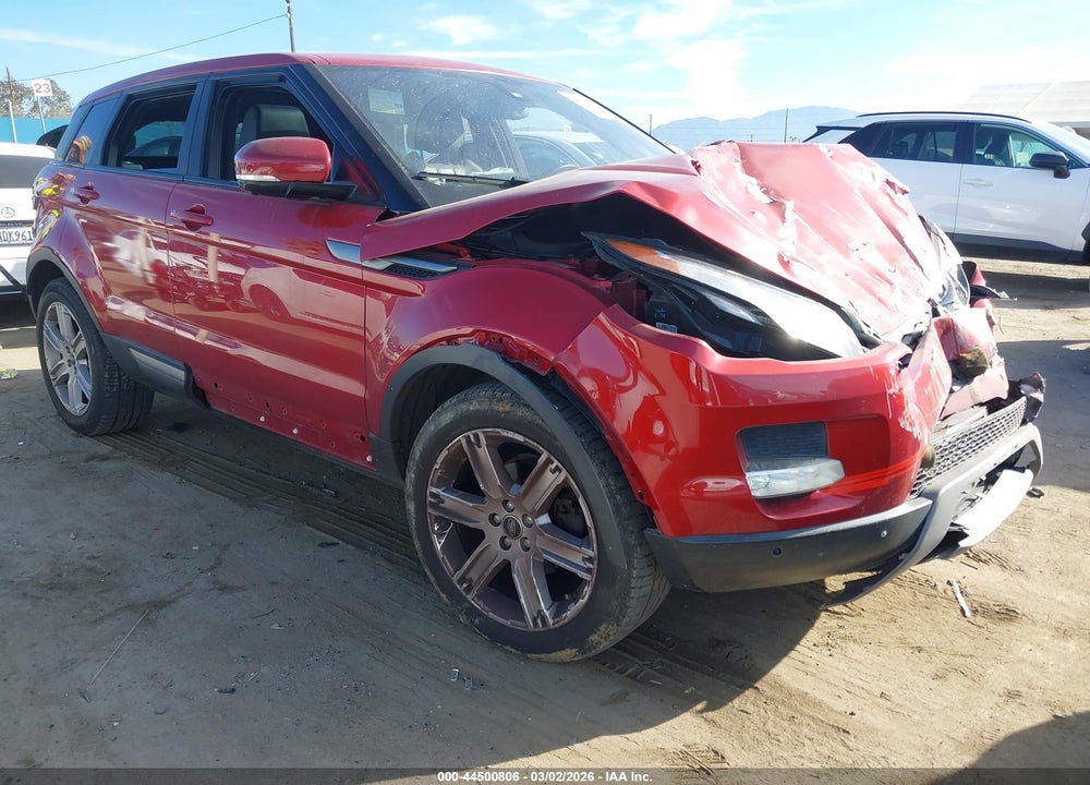 2013 LAND ROVER RANGE ROVER EVOQUE PURE VIN: SALVR2BG5DH844746