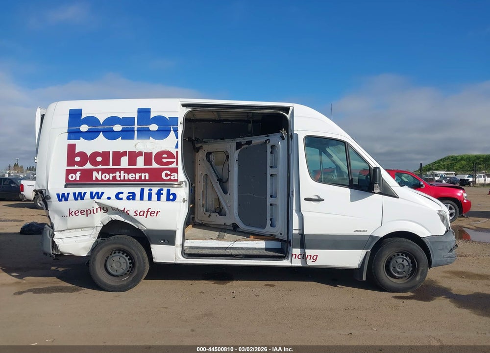 2016 MERCEDES-BENZ SPRINTER 2500 NORMAL ROOF VIN: WD3PE7DD2GP199585