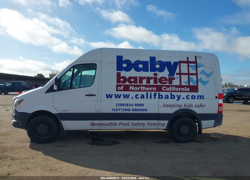 2016 MERCEDES-BENZ SPRINTER 2500 NORMAL ROOF VIN: WD3PE7DD2GP199585