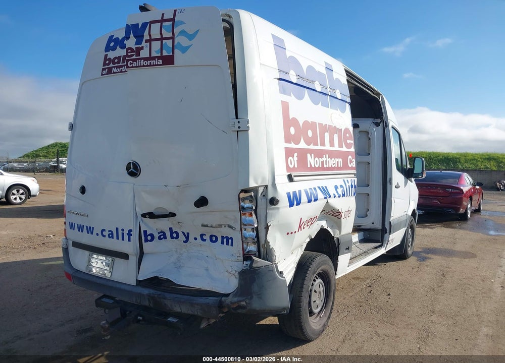 2016 MERCEDES-BENZ SPRINTER 2500 NORMAL ROOF VIN: WD3PE7DD2GP199585