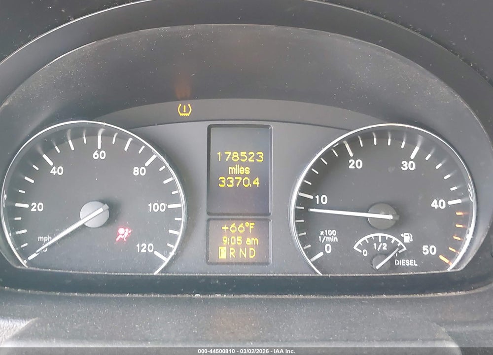 2016 MERCEDES-BENZ SPRINTER 2500 NORMAL ROOF VIN: WD3PE7DD2GP199585