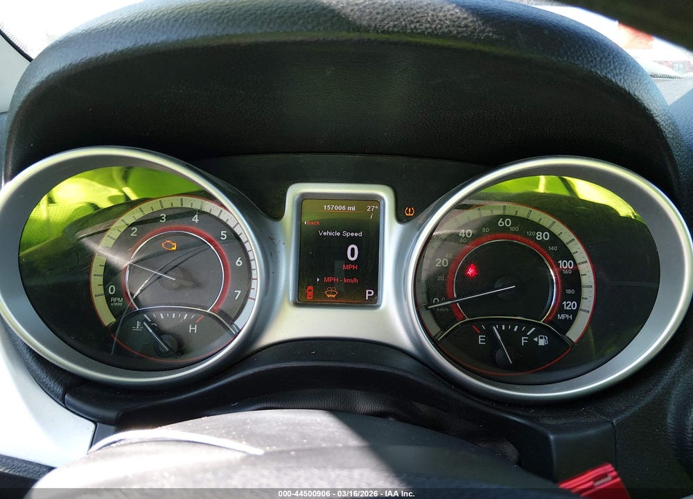 2012 DODGE JOURNEY SXT VIN: 3C4PDCBG3CT308673
