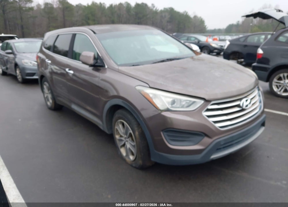 2013 HYUNDAI SANTA FE GLS VIN: KM8SM4HF4DU005192