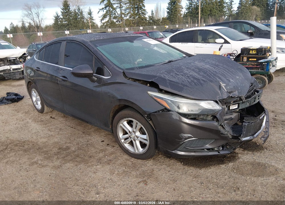 2017 CHEVROLET CRUZE LT AUTO VIN: 1G1BE5SM1H7204275