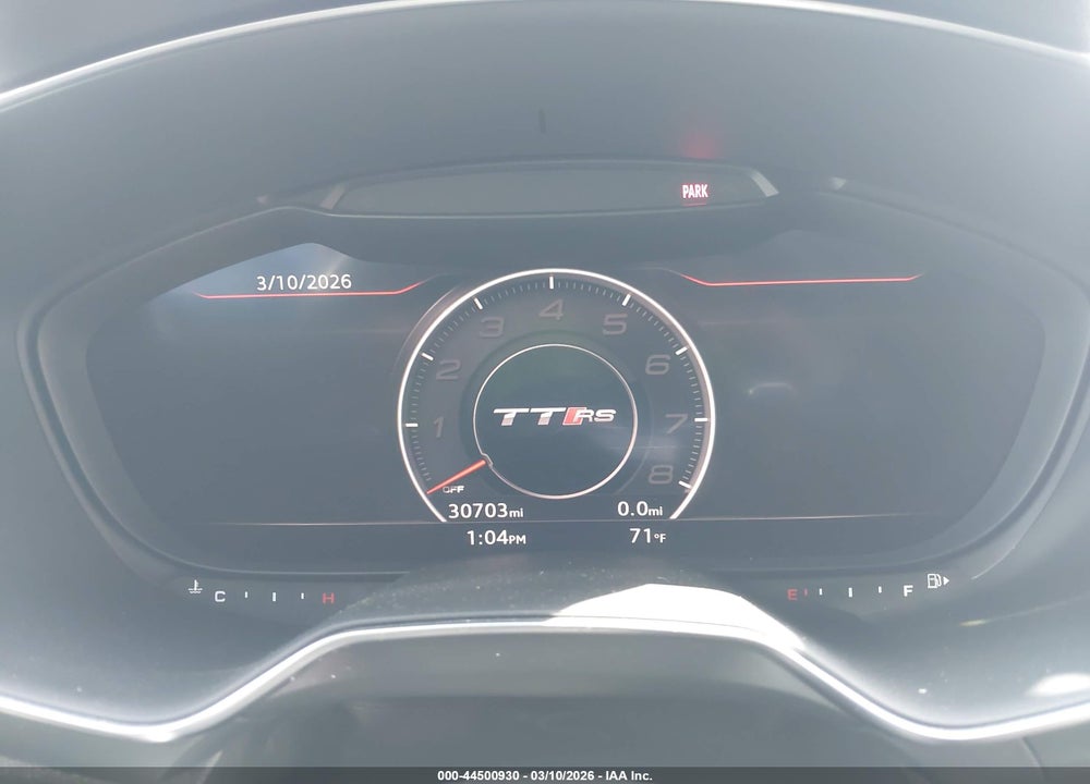 2021 AUDI TT RS TFSI QUATTRO S TRONIC VIN: WUAASAFV0M1900570