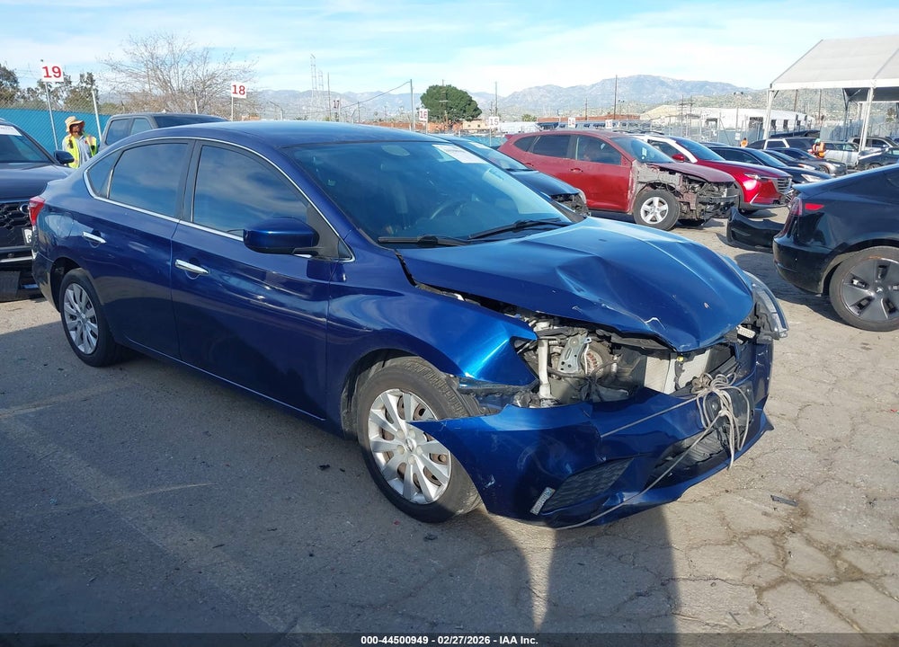 2017 NISSAN SENTRA S VIN: 3N1AB7AP5HY343698