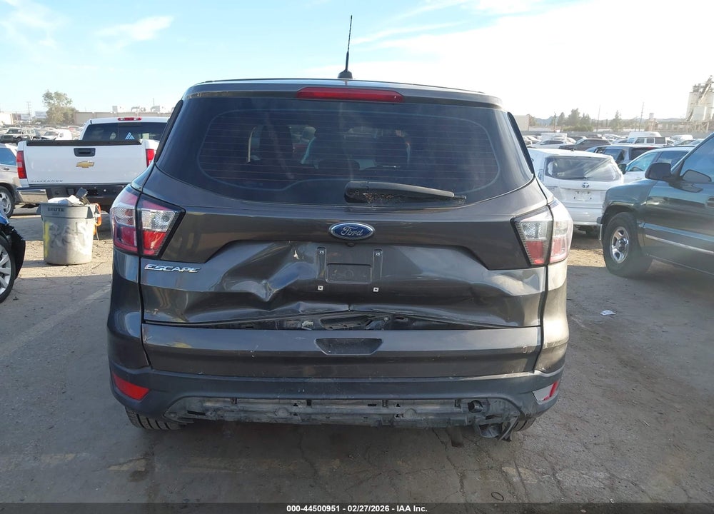 2018 FORD ESCAPE S VIN: 1FMCU0F75JUA63896