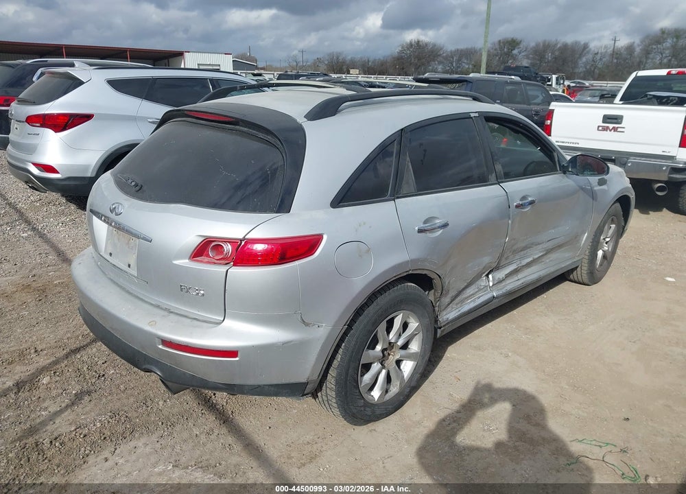2006 INFINITI FX35 VIN: JNRAS08U56X106093