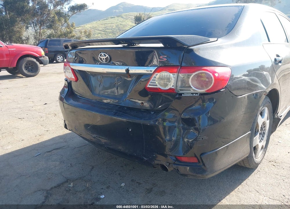 2011 TOYOTA COROLLA S VIN: 2T1BU4EE4BC629410