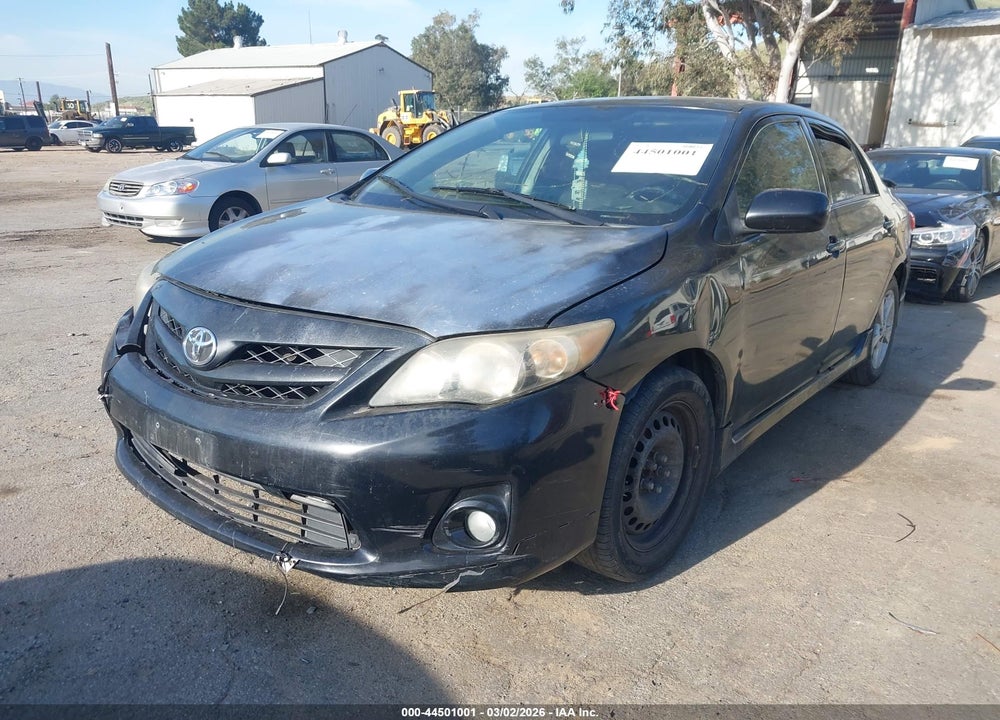 2011 TOYOTA COROLLA S VIN: 2T1BU4EE4BC629410