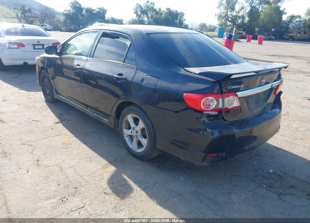 2011 TOYOTA COROLLA S VIN: 2T1BU4EE4BC629410