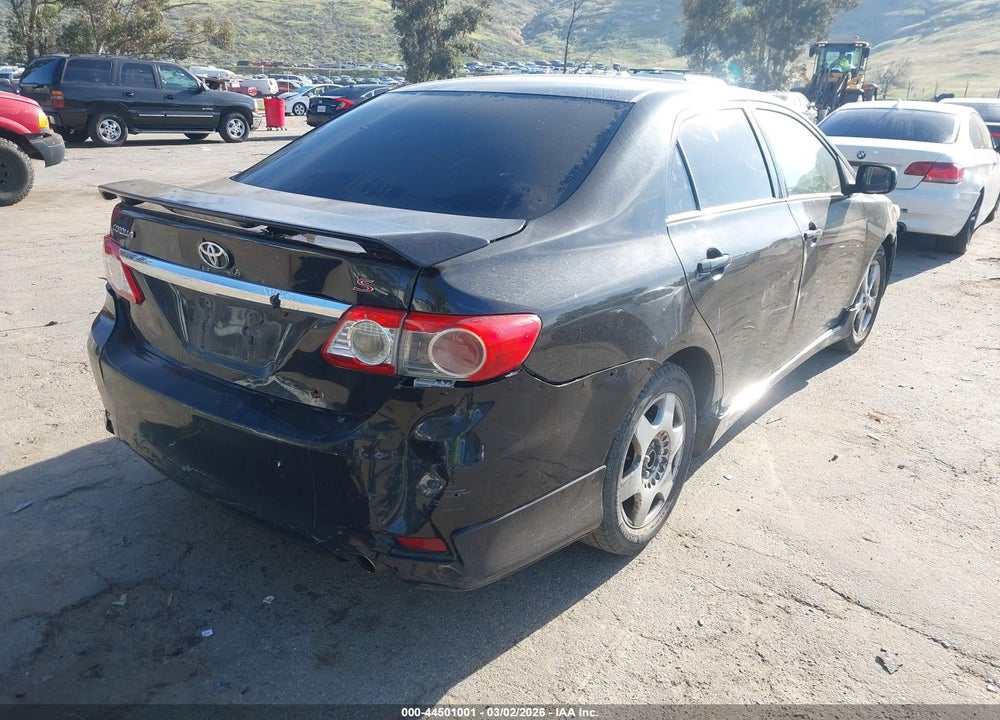 2011 TOYOTA COROLLA S VIN: 2T1BU4EE4BC629410