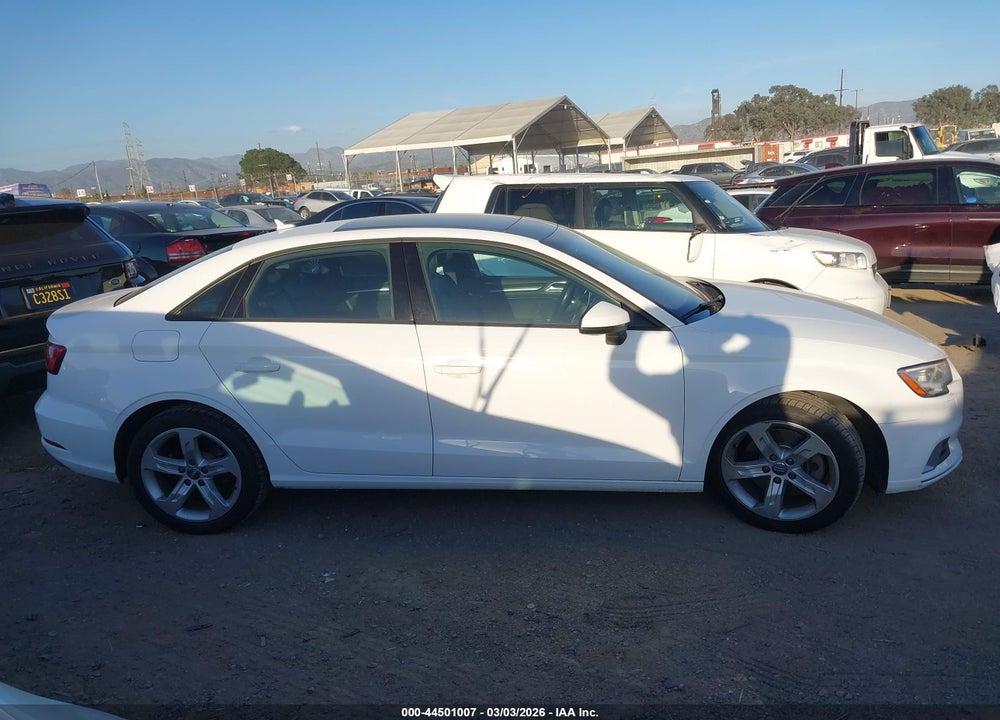 2017 AUDI A3 2.0T PREMIUM VIN: WAUAUGFF4H1025189