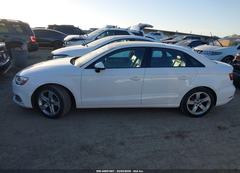2017 AUDI A3 2.0T PREMIUM VIN: WAUAUGFF4H1025189