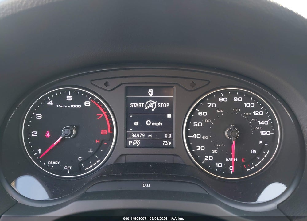 2017 AUDI A3 2.0T PREMIUM VIN: WAUAUGFF4H1025189