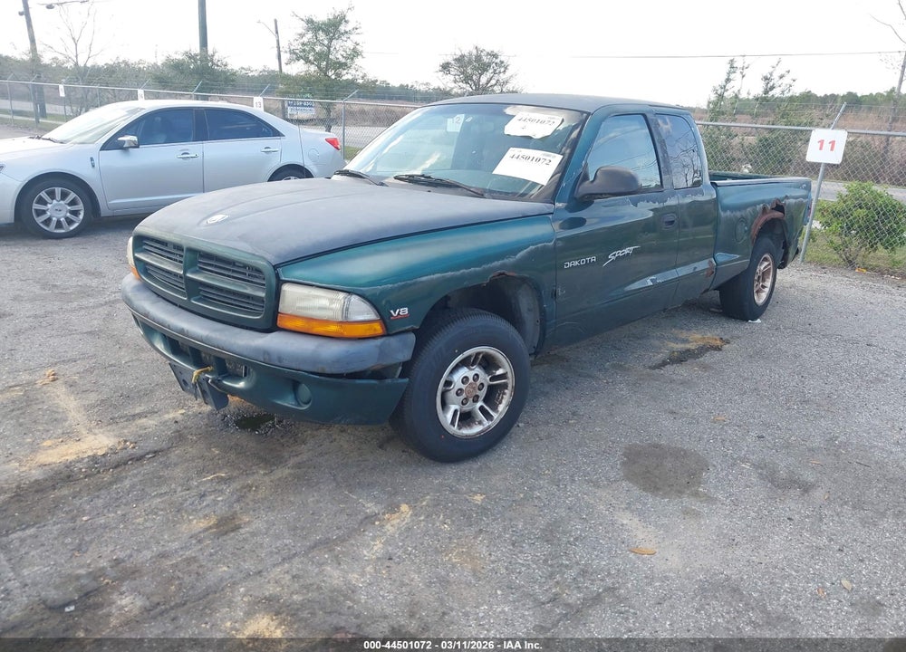 1999 DODGE DAKOTA SLT/SPORT VIN: 1B7GL22Y7XS116976