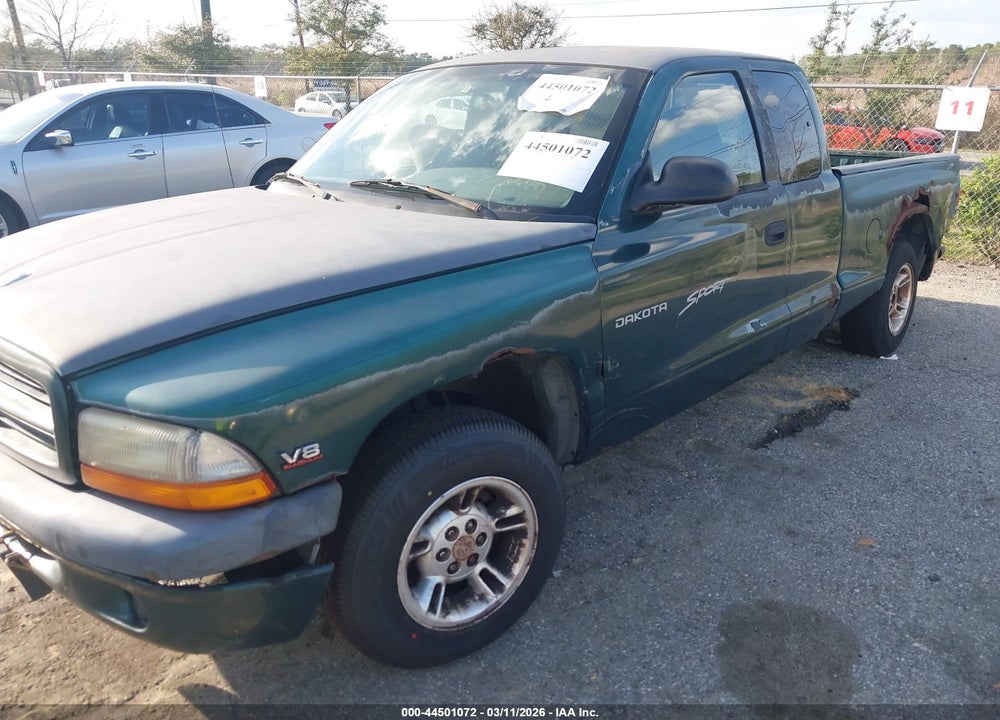 1999 DODGE DAKOTA SLT/SPORT VIN: 1B7GL22Y7XS116976