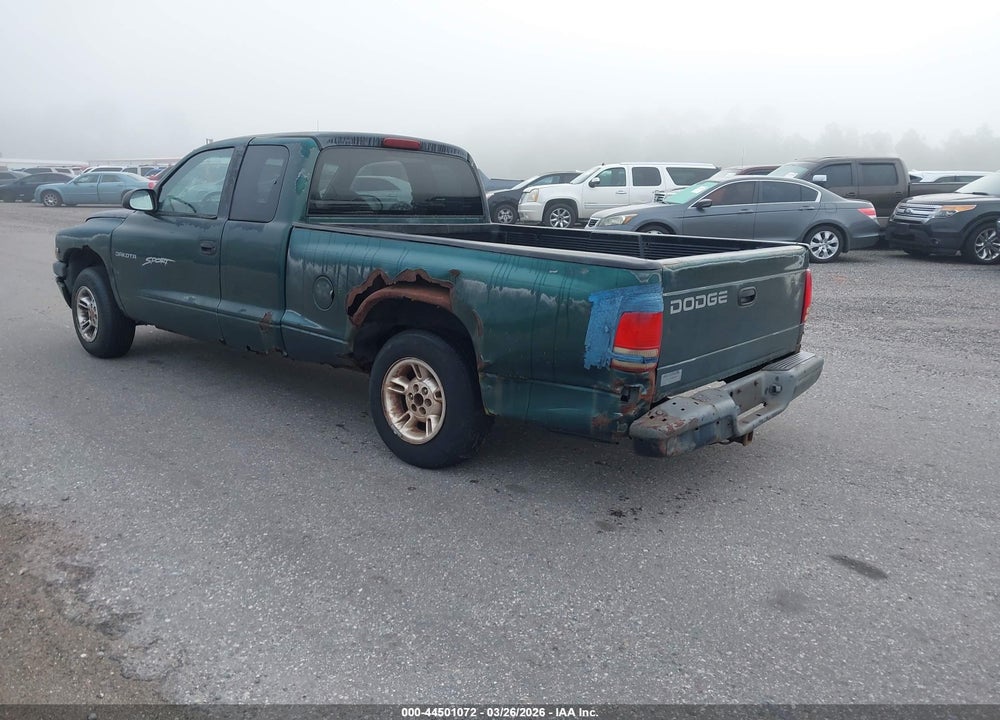 1999 DODGE DAKOTA SLT/SPORT VIN: 1B7GL22Y7XS116976