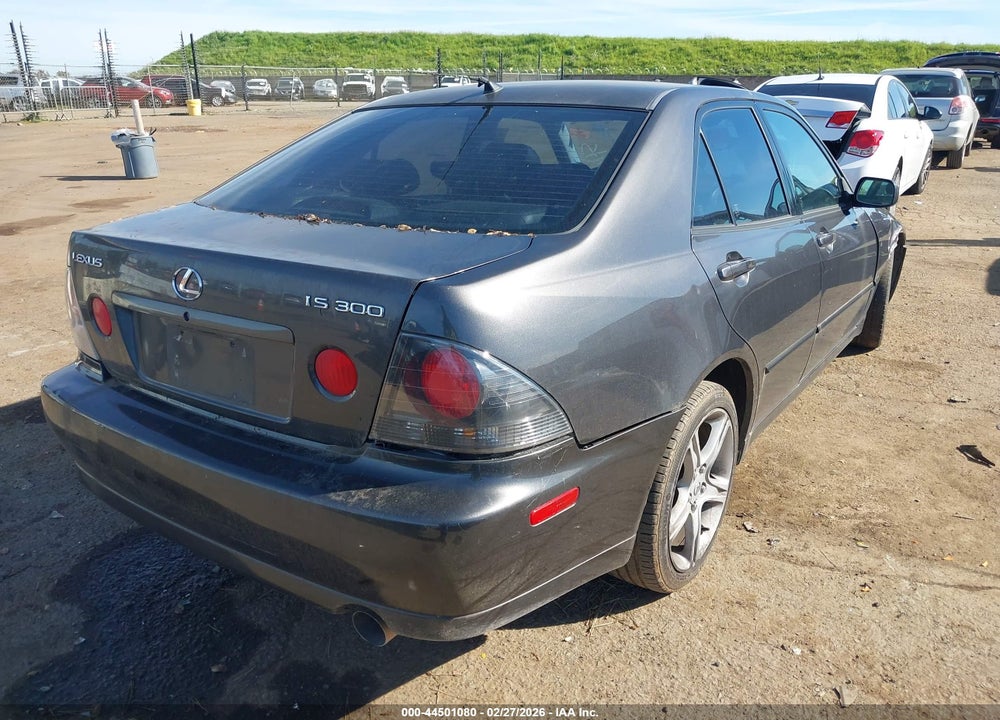 2002 LEXUS IS 300 VIN: JTHBD192920053806